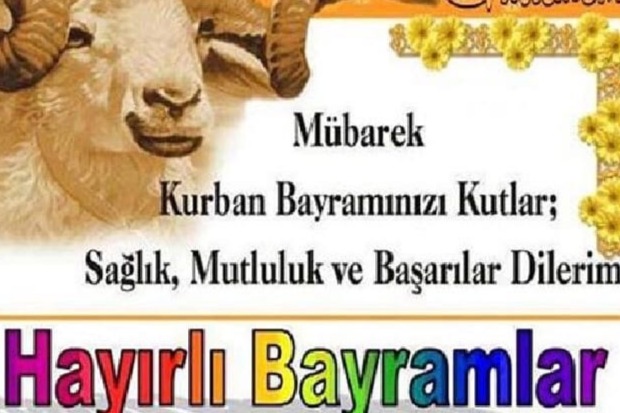 KURBAN BAYRAMINIZI KUTLARIZ